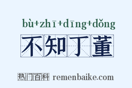 不知丁董是什么意思的图片